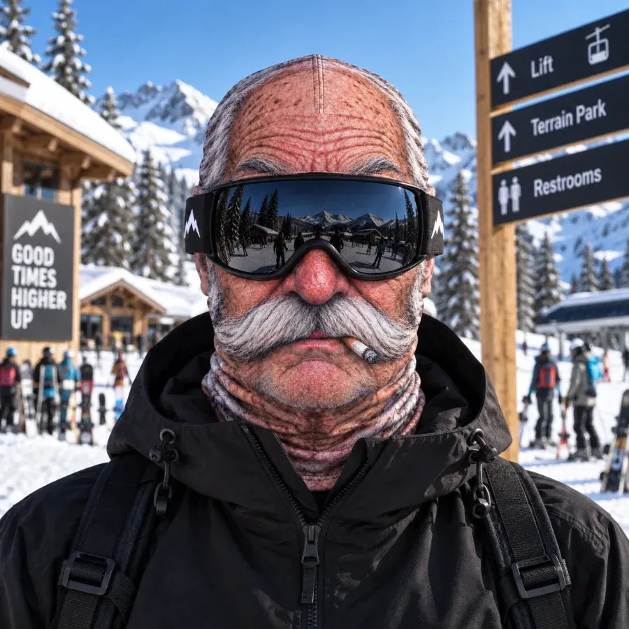 Looks like a joke. Works like a real balaclava.
